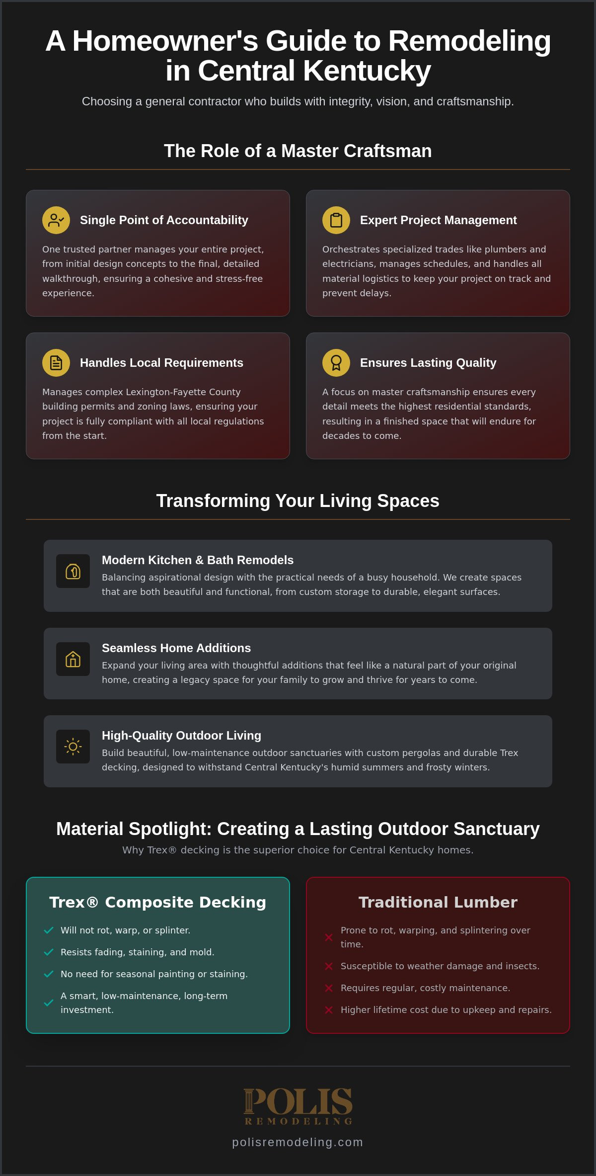 Hire the Best General Contractor in Lexington KY