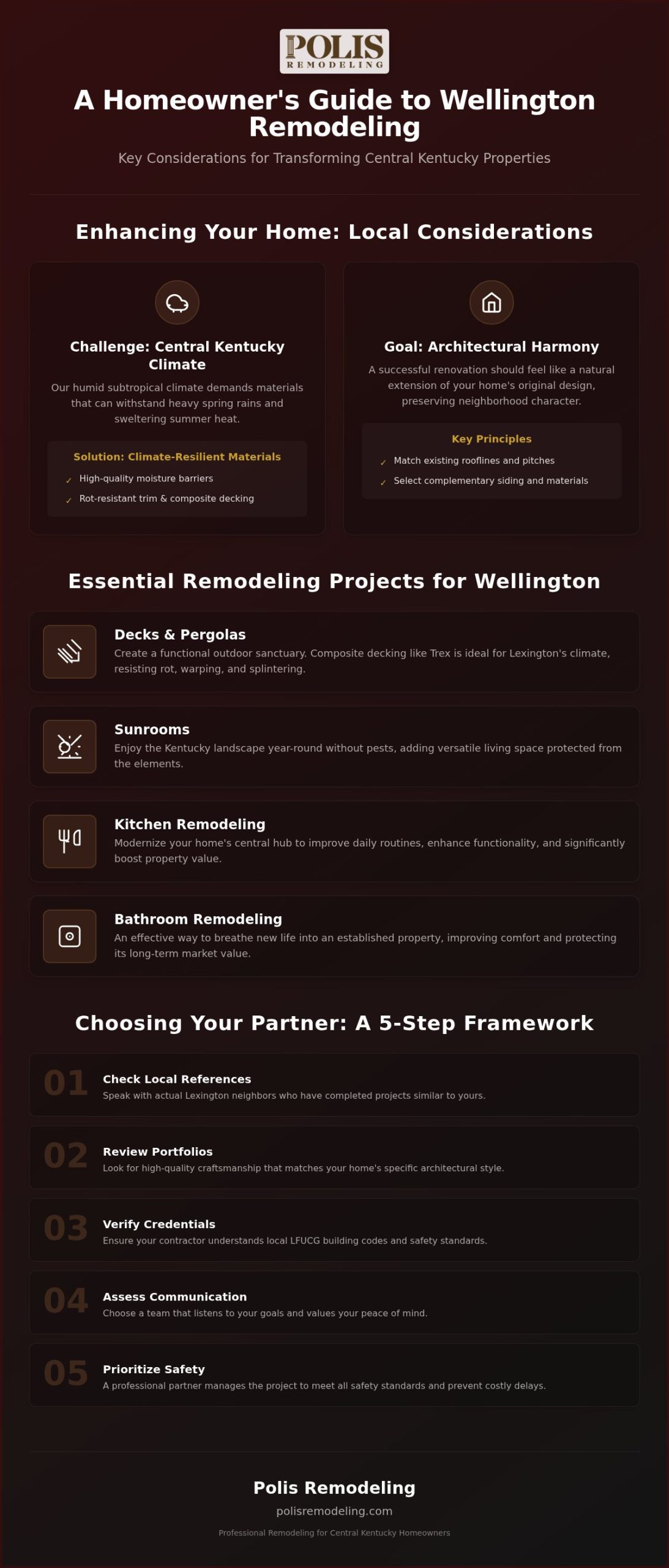 Wellington Home Improvement: Top Lexington Remodeling Guide