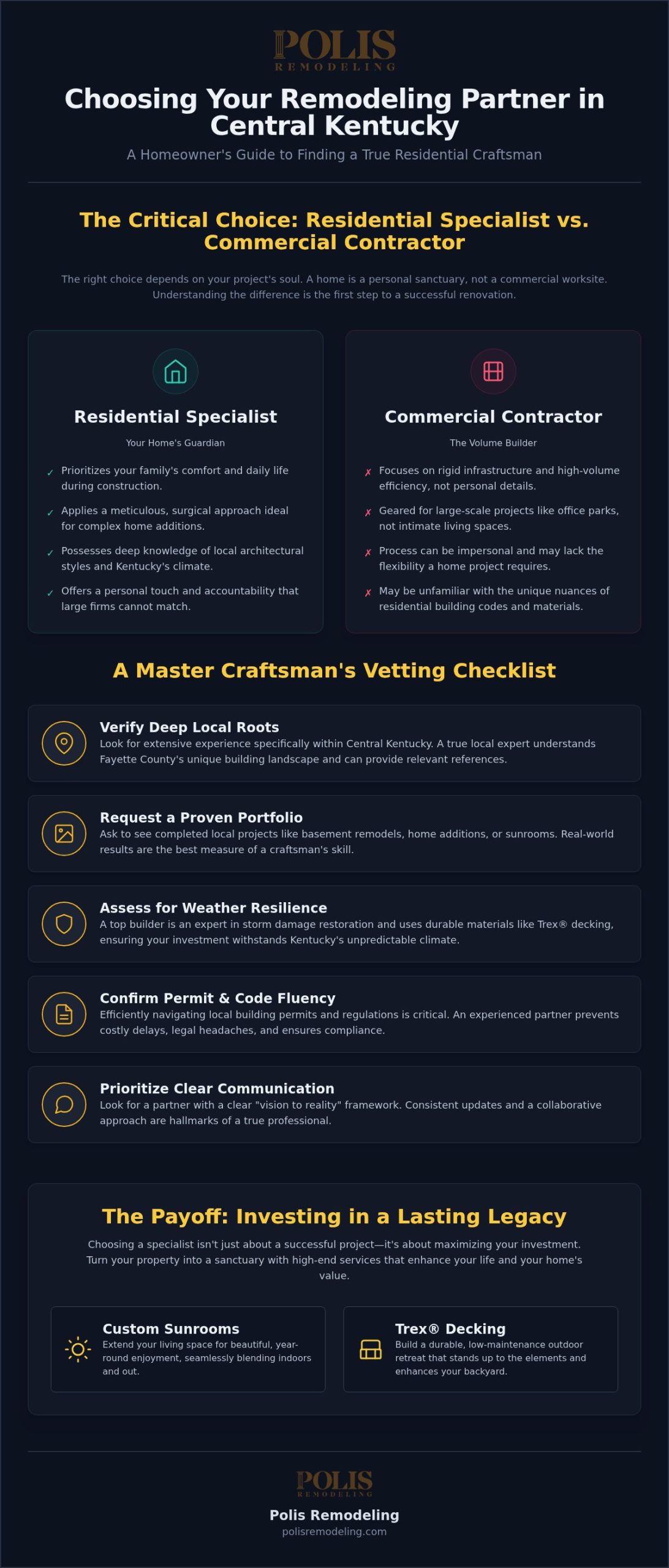 Choosing the Best Lexington Construction Companies